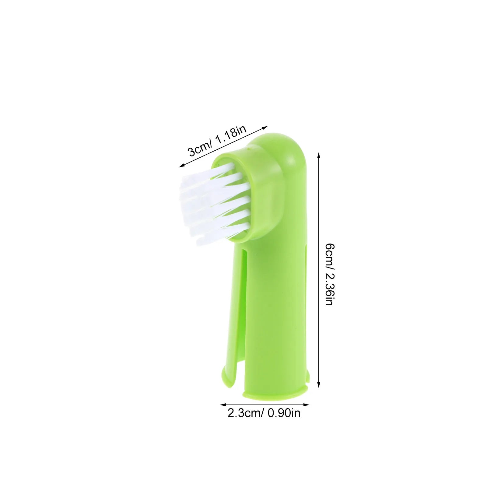 50Pcs Pet Finger Toothbrush Silicone Dog Cat Tooth Brush Soft Bristle for Small Large Breeds Puppy Kitten Oral Care Dental